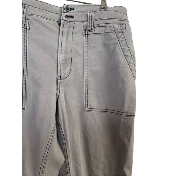 Anthropologie The Wanderer Womens Gray Light Washed Cargo Pants Size 30 - Picture 3 of 16